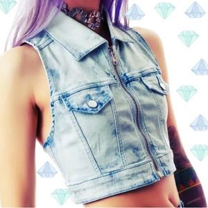 24HRS Acid Wash Vest